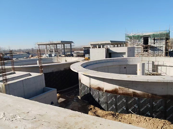 陕西工地污水处理项目施工中